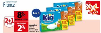 Auchan Kiri crème offre