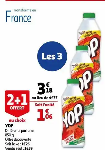 Auchan Yop offre