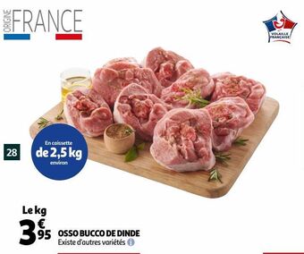 Auchan Osso bucco de dinde offre
