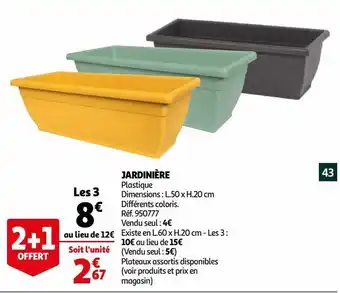 Auchan Jardinière offre