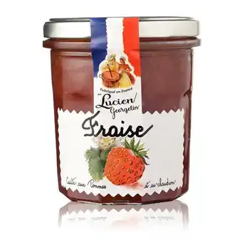 Confiture de fraise lucien georgelin