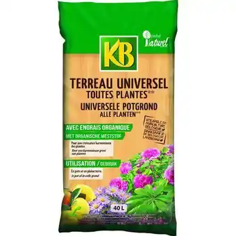 Auchan Supermarché Terreau universel kb 40l offre