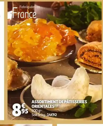 Assortiment de patisseries orinetales
