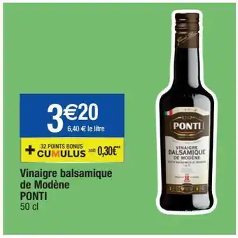 Migros Vinaigre balsamique offre