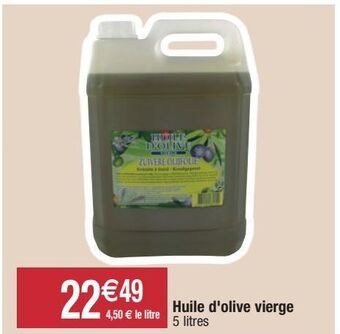 Migros Huile d'olive vierge offre