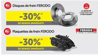 Disques De Frein Ferodo, Plaquettes De Frein Ferodo