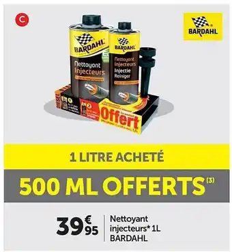 Roady Nettoyant Injecteurs 1 L Bardahl offre