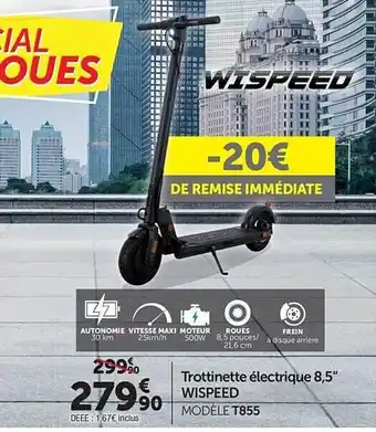 Roady Trottinette électrique 8,5 offre