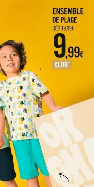 Ensemble de plage