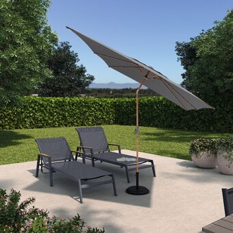 Parasol droit rectangulaire "tanna"