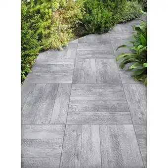 Brico Dépôt Carrelage de sol extérieur "cabanon" offre