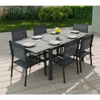 Brico Dépôt Table avec rallonge "tanna" offre