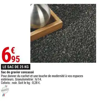 Gamm vert Sac de gravier concassé offre