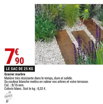 Gamm vert Gravier marbre offre