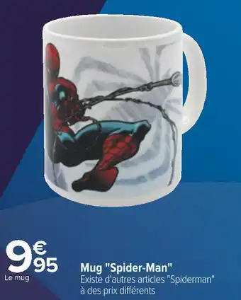 Carrefour Mug "spider-man" offre
