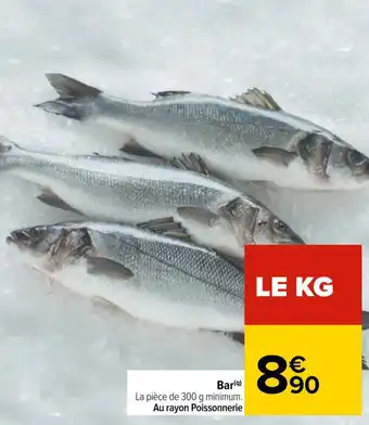 Carrefour Bar offre