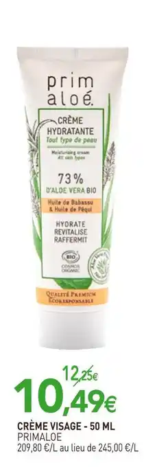Prim aloé crème visage