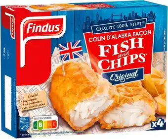 Match Findus colin d'alaska façon fish and chips offre