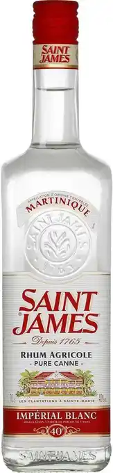 Match Saint james rhum agricole de la martinique offre