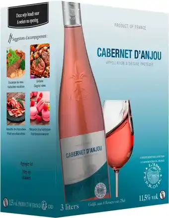 Match L'âme du terroir cabernet d'anjou aop offre