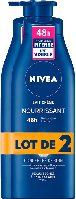 Match Nivea lait corps offre