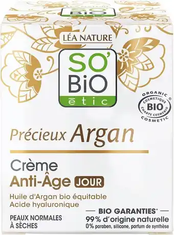 So'bio etic crĂšme anti-Ăąge