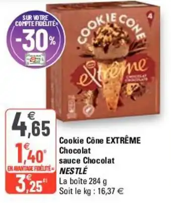 Cookie cône