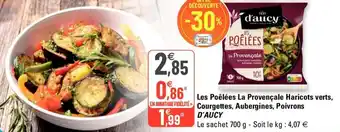 G20 Les poêlées la provençale haricots verts offre