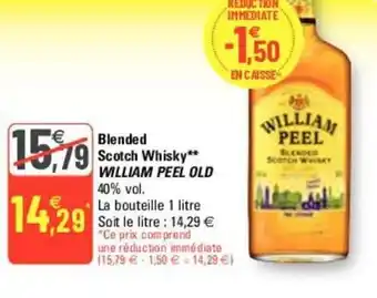 G20 Blended scotch whisky offre