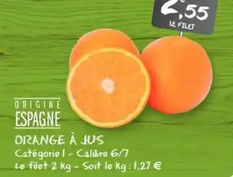 G20 Orange à jus offre