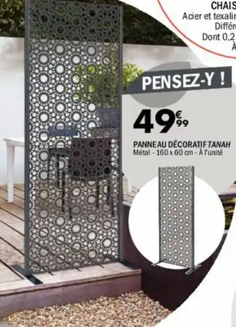La Foir'Fouille Panneau décoratif tanah offre