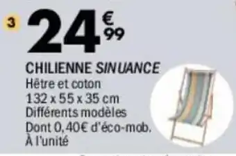 La Foir'Fouille Chilienne sinuance offre