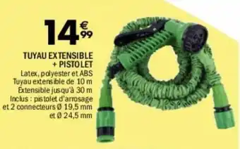 La Foir'Fouille Tuyau extensible + pistolet offre