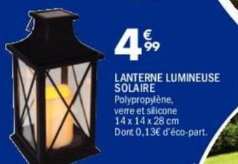 La Foir'Fouille Lanterne lumineuse offre