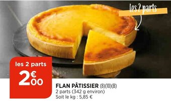 Bi1 Flan pâtissier offre