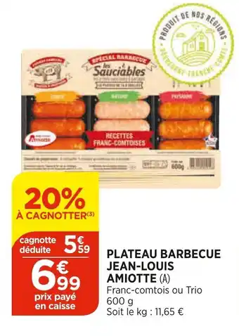 Bi1 Plateau barbecue jean-louis amiotte offre