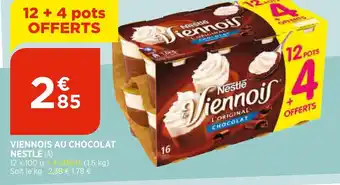 Bi1 Viennois au chocolat nestlé offre