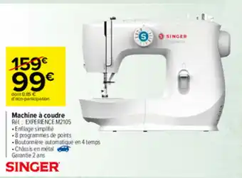 Carrefour Market Machine à coudre offre