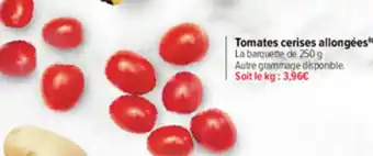 Carrefour Market Tomates cerises allongées offre