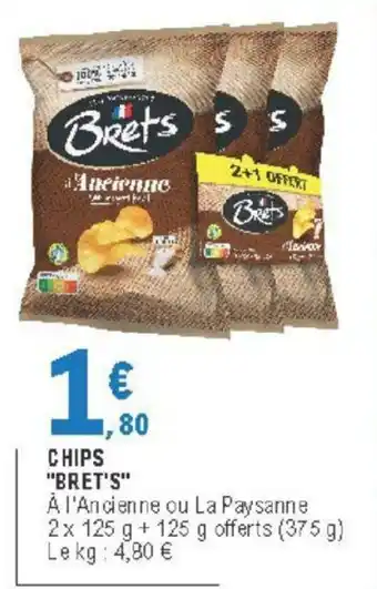 E.Leclerc Chips "Bret's" offre