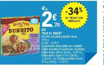 E.Leclerc Kit "Old El Paso" offre