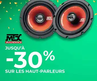Mix audio bon plan sur les haut-parleurs
