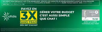 Gérer votre budget c'est aussi simple que chat !