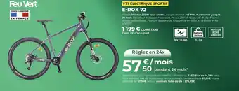 Feu Vert Feu vert vtt électrique sportif offre