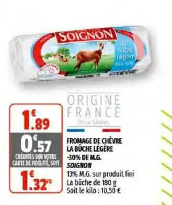 Coccimarket Fromage de Chèvre offre