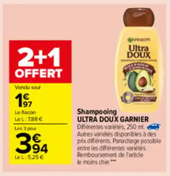 Carrefour Market Shampooing offre