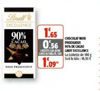 Coccimarket Chocolat Noir offre