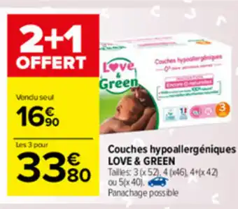 Carrefour Market Couches hypoallergéniques offre