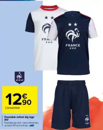 Carrefour Market Ensemble enfant big logo offre