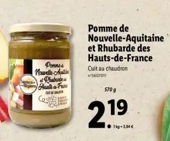 Lidl Pomme de Nouvelle-Aquitaine offre
